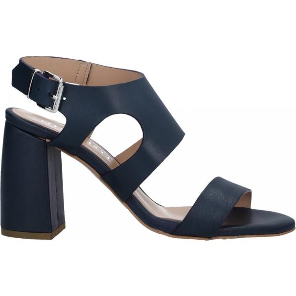 sandali col tacco Eliana Bucci blu tinta unita