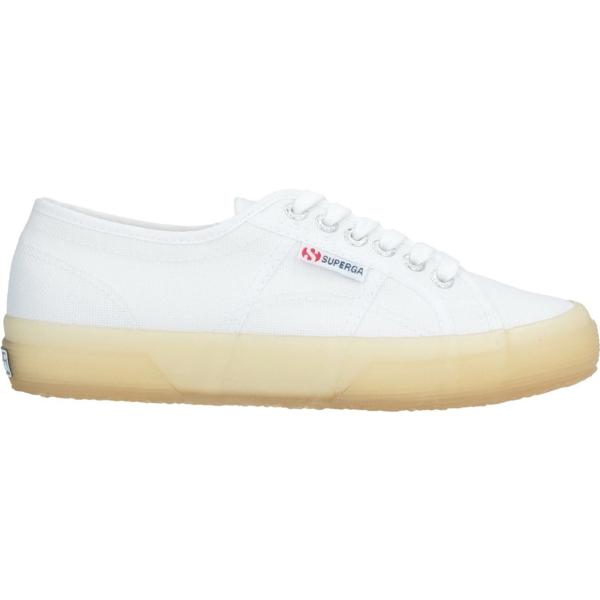 sneakers Superga bianco tinta unita