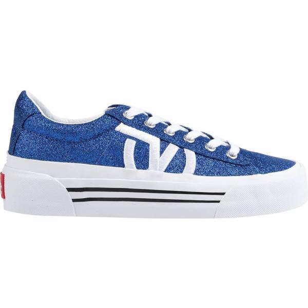 sneakers Vans blu tinta unita