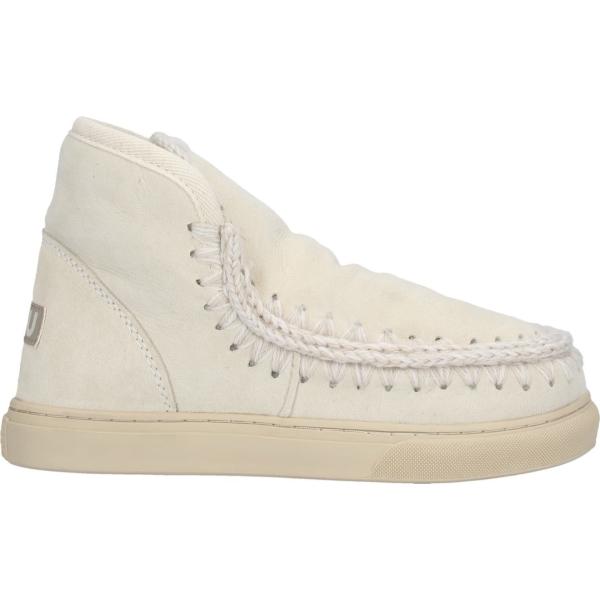 stivaletti Mou bianco tinta unita