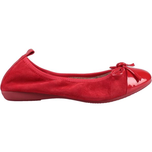 ballerine Gianni Renzi® Couture rosso tinta unita