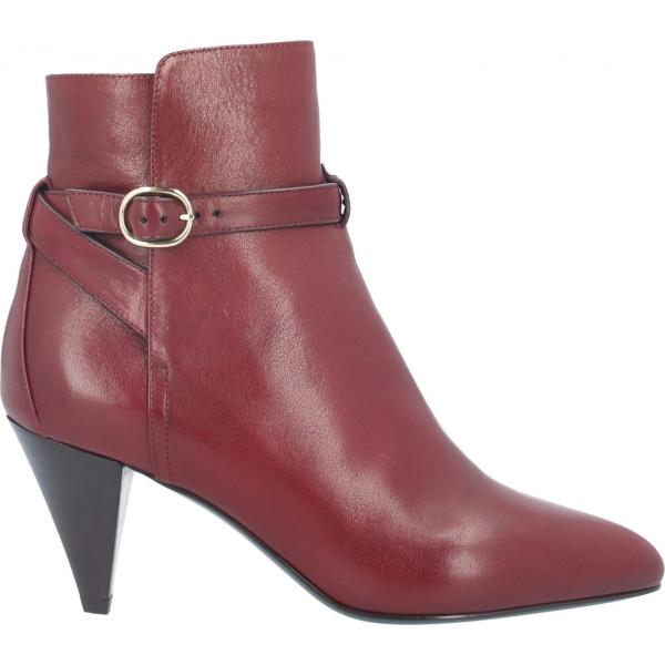 stivaletti Celine rosso tinta unita