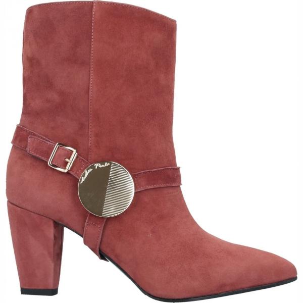 stivaletti Andrea Pinto rosa tinta unita