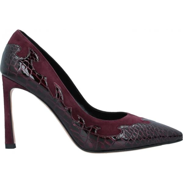 décolleté Silvana viola con stampe