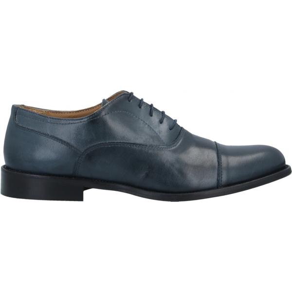 scarpe stringate Conciauro blu tinta unita