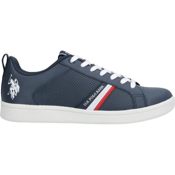 sneakers U.s.polo Assn. blu tinta unita