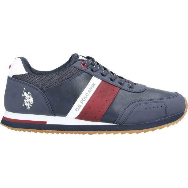 sneakers U.s.polo Assn. blu tinta unita
