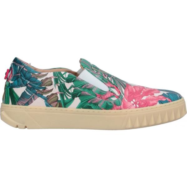 sneakers Salvatore Ferragamo marrone a fiori