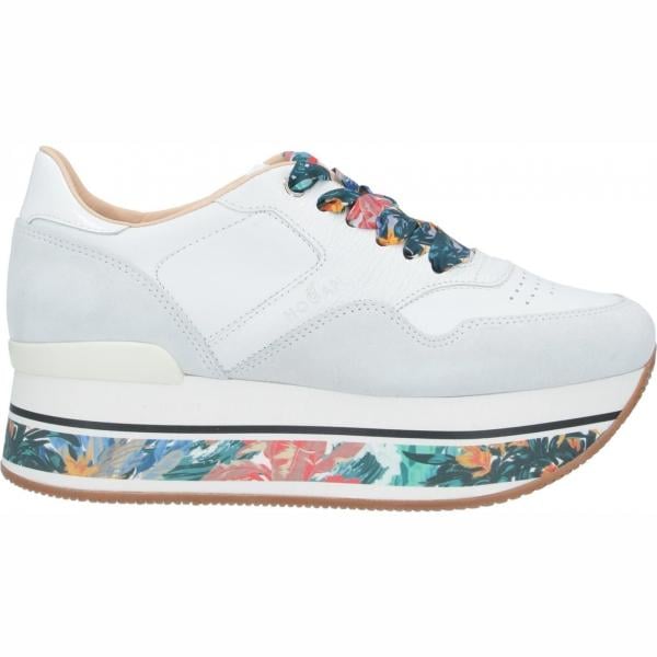 sneakers Hogan bianco a fiori
