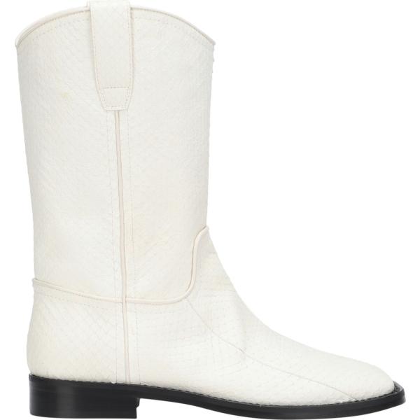stivaletti Alberta Ferretti bianco serpente