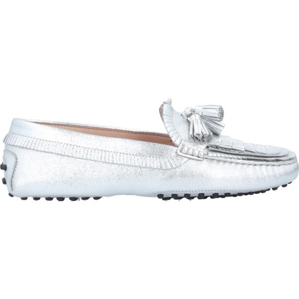 mocassini Tods bianco tinta unita