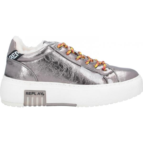 sneakers Replay bianco tinta unita