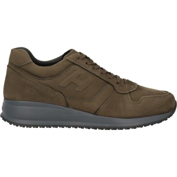 sneakers Hogan marrone tinta unita