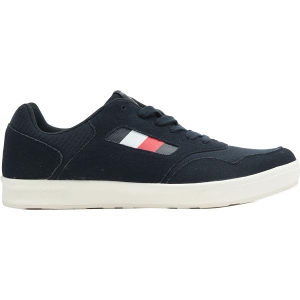 sneakers Tommy Hilfiger nero tinta unita