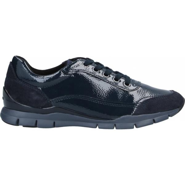 sneakers Geox blu tinta unita