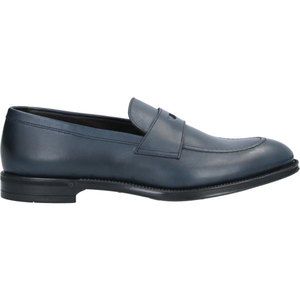 scarpe stringate Doucals blu tinta unita