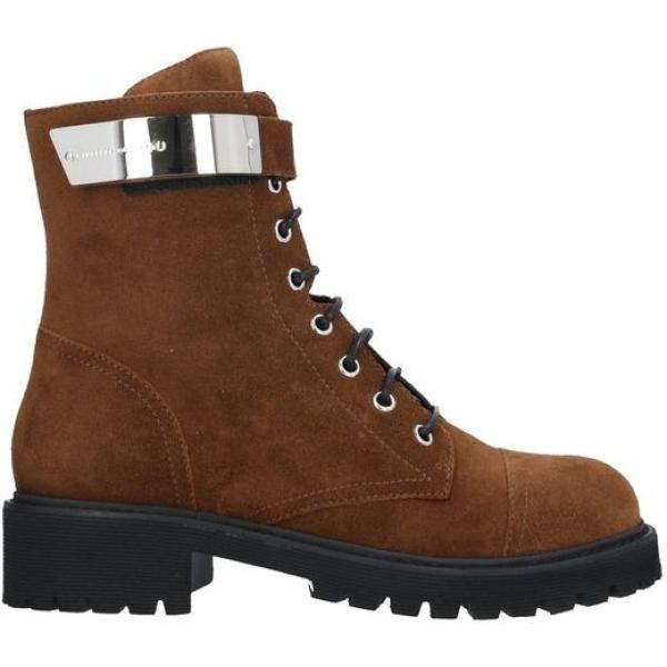 stivaletti Giuseppe Zanotti marrone tinta unita