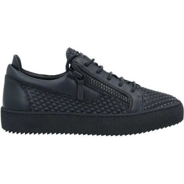 sneakers Giuseppe Zanotti nero tinta unita