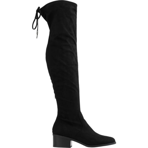 stivali sopra il ginocchio Steve Madden nero tinta unita
