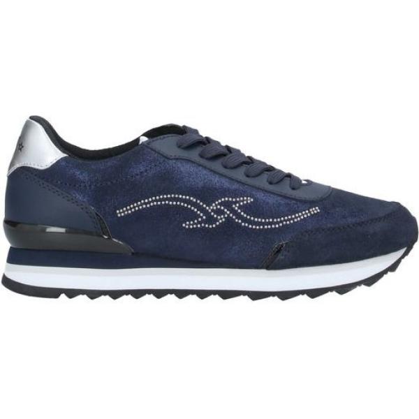 sneakers Trussardi Jeans blu tinta unita