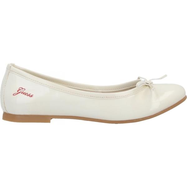 ballerine Guess bianco tinta unita