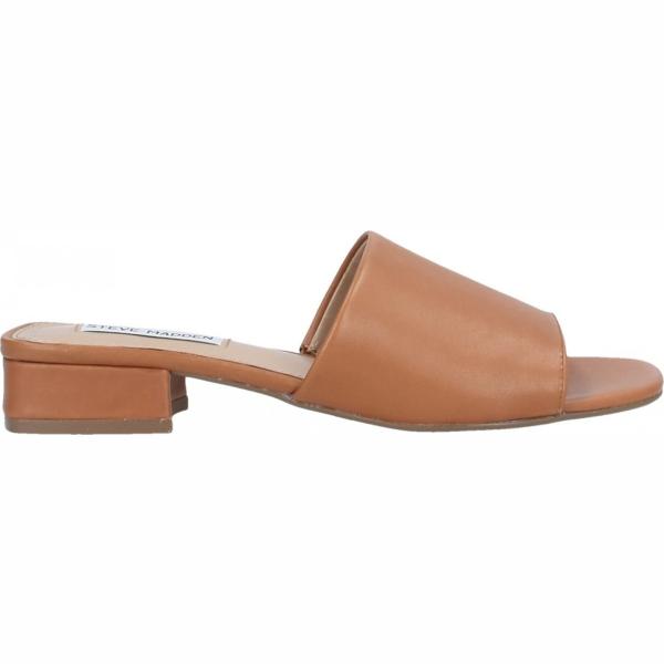 sandali col tacco Steve Madden marrone tinta unita