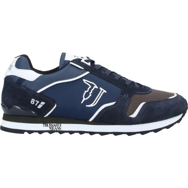 sneakers Trussardi Jeans blu con stampe