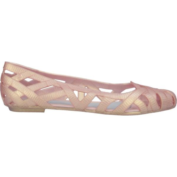 ballerine Melissa + Jason Wu marrone tinta unita