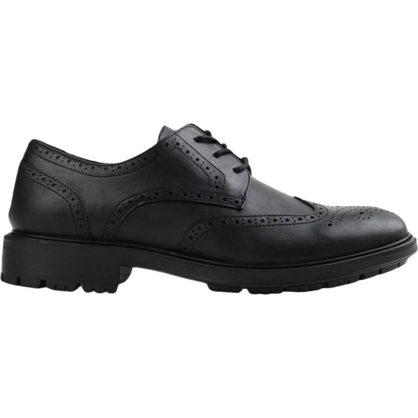 scarpe stringate Jack & Jones nero tinta unita