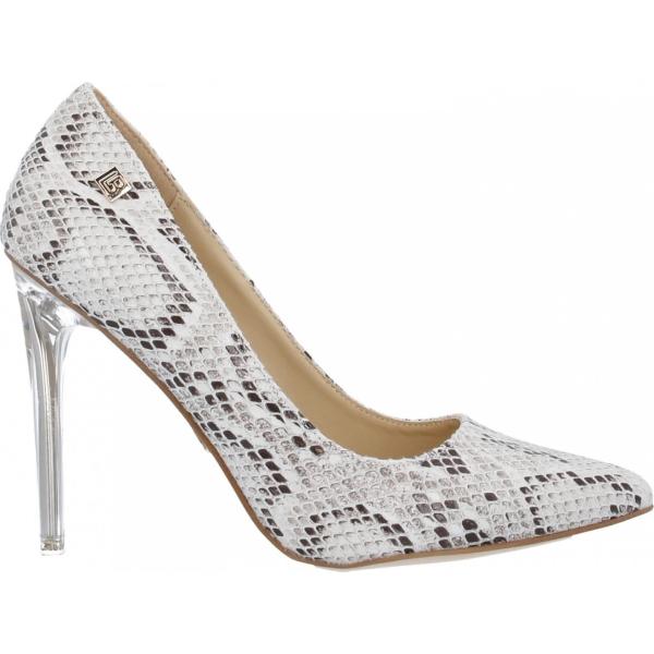 décolleté Laura Biagiotti bianco animalier