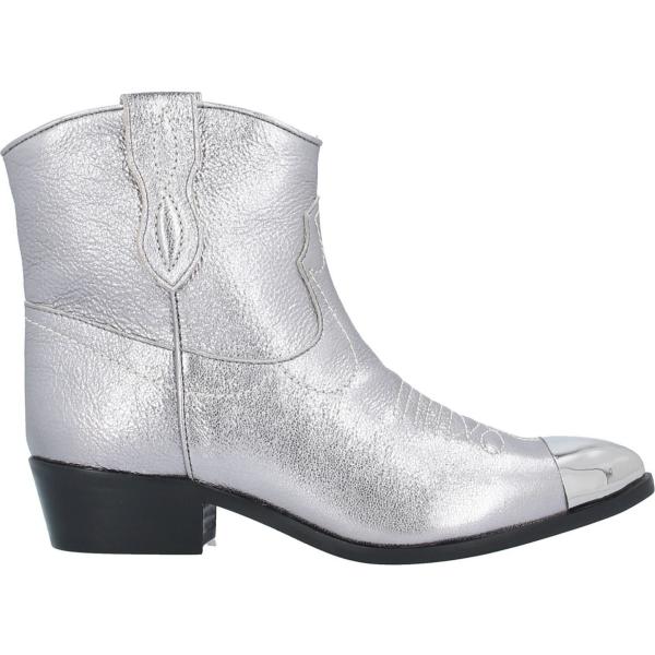 stivaletti Twinset grigio tinta unita