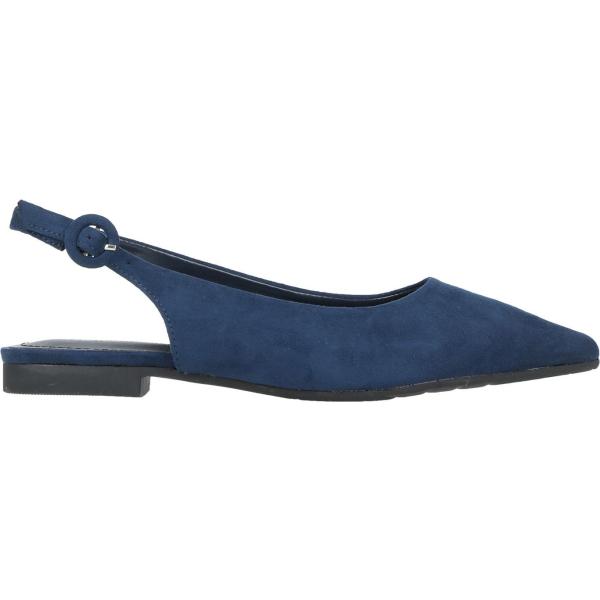 ballerine Francesco Milano blu tinta unita