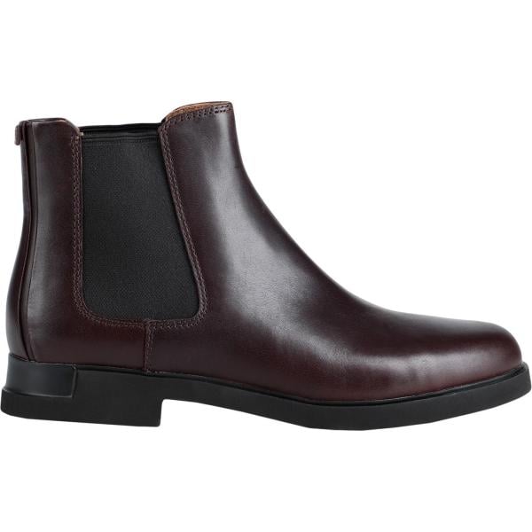 stivaletti chelsea Camper rosso tinta unita