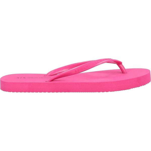 infradito Armani Exchange rosa tinta unita