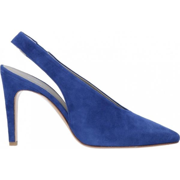 décolleté Calpierre blu tinta unita