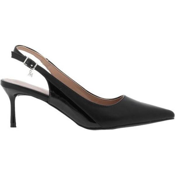 décolleté Maria Mare nero tinta unita