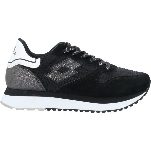 sneakers Lotto Leggenda nero tinta unita