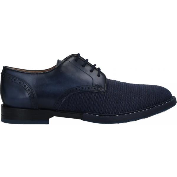 scarpe stringate Brimarts blu tinta unita