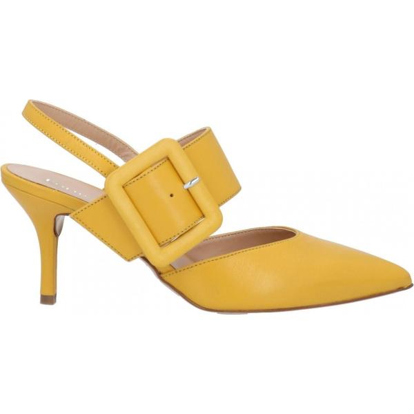 décolleté JIUDIT  Firenze giallo tinta unita