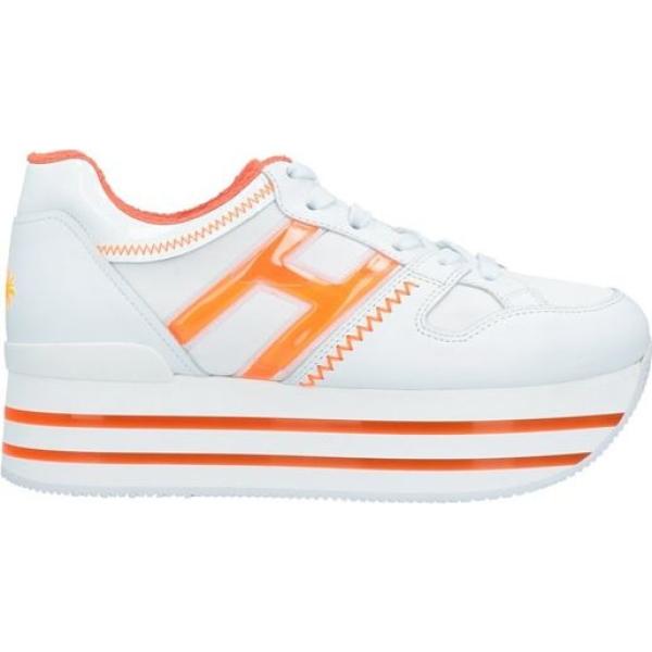 sneakers Hogan arancione tinta unita