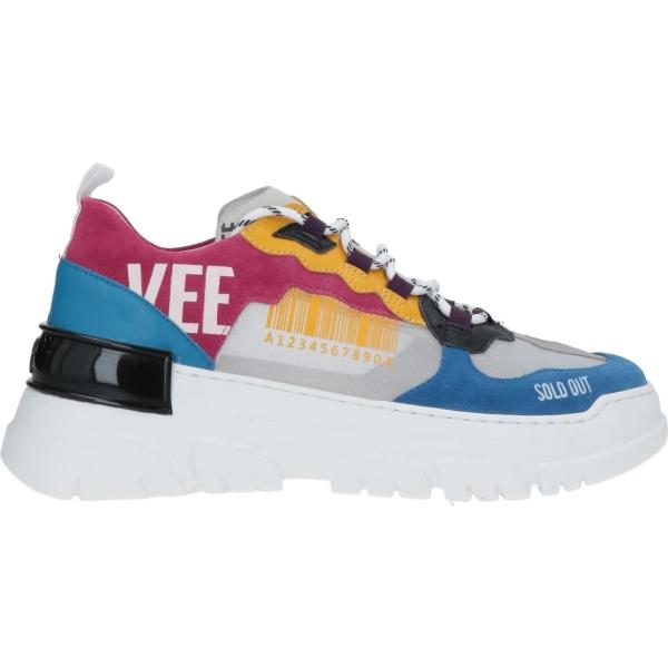 sneakers Emanuélle Vee grigio con stampe