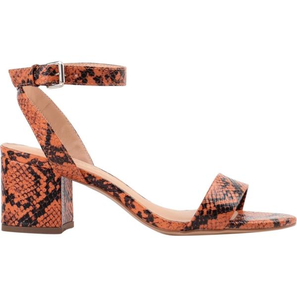 sandali col tacco Miss Unique multicolore animalier