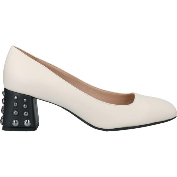 décolleté Geox bianco tinta unita