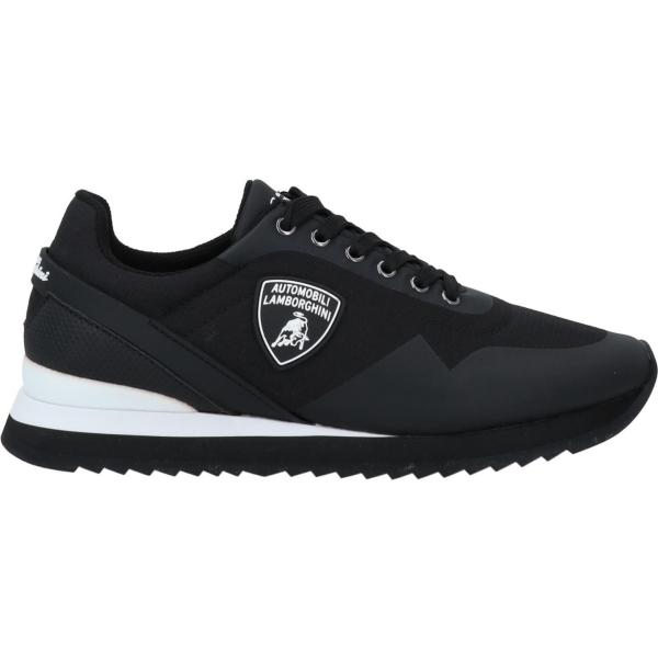 sneakers Automobili Lamborghini nero tinta unita