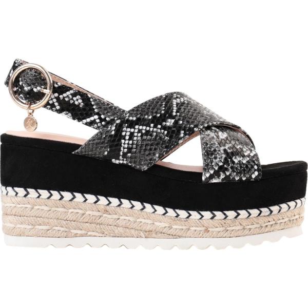 sandali col tacco Kharisma multicolore animalier