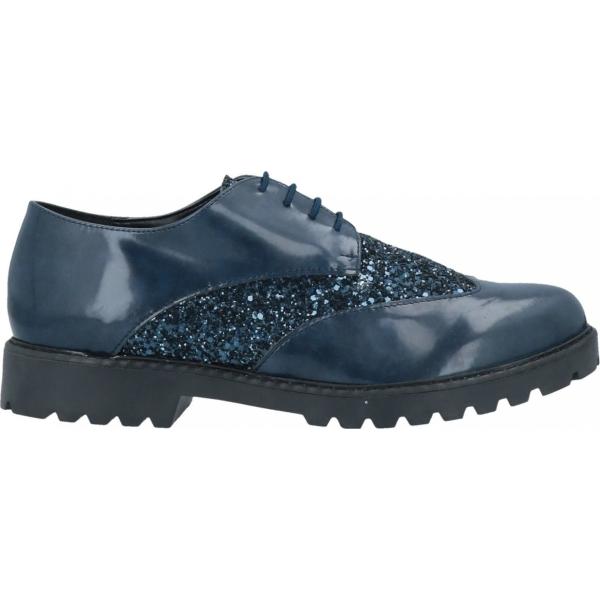 scarpe stringate Trussardi Jeans blu tinta unita