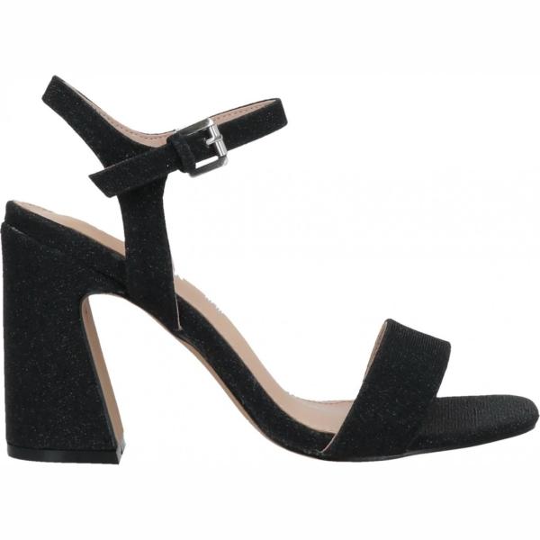 sandali in pelle CAFèNOIR nero tinta unita