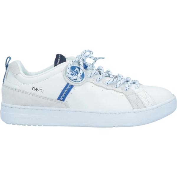 sneakers North Sails bianco tinta unita