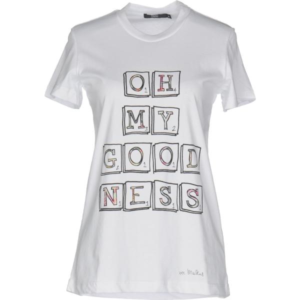 T-shirt senza tasche con stampa collo tondo a maniche corte in cotone jersey Markus Lupfer con stampe