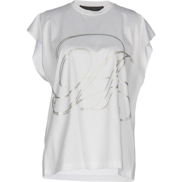 T-shirt effetto laminato collo tondo a maniche corte in cotone jersey Albino Teodoro tinta unita